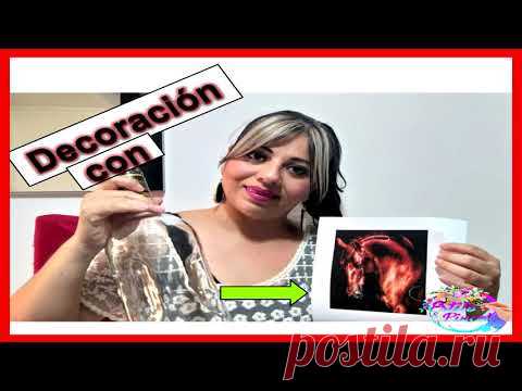 BOTELLA DECORADA (Manualidades Fáciles y Rápidas) 🐎🐎 - YouTube