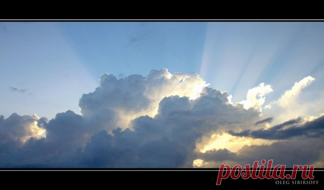 Фотография Облака, небо, свет... из раздела пейзаж №5985305 - фото.сайт - Photosight.ru