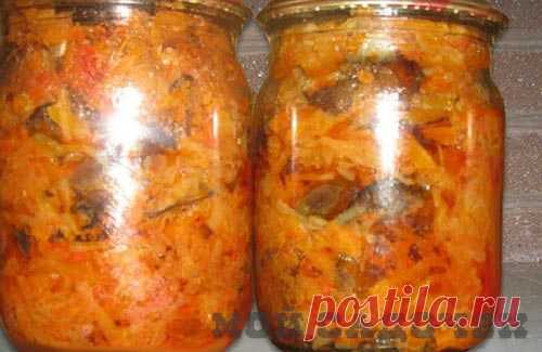 Грибная солянка (салат) — Сад Заготовка