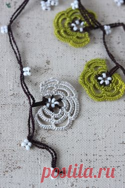 oya crochet motif | Crochet Bracelet