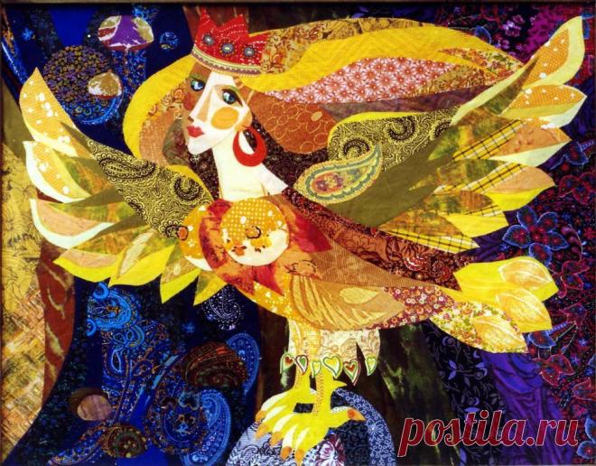 Лоскутные картины Валентины Максимовой из Углича