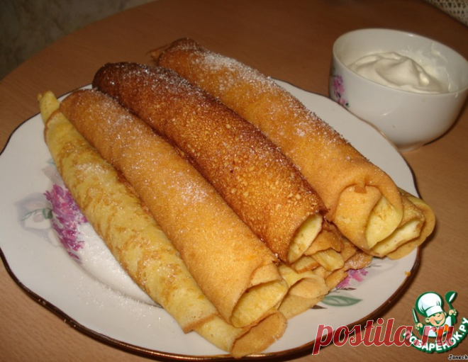 Блины тыквенные – кулинарный рецепт