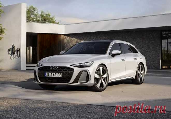Гибридные версии седана Audi A6 PHEV универсала Avant