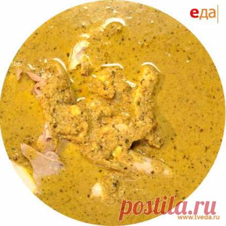 Сациви с курицей. Рецепт Георгия Мтвралашвили. Грузинская кухня на телеканале Еда