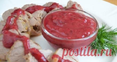 Вишневий соус до м'яса