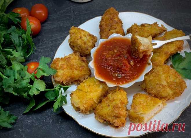 Открыла для себя новый вид панировки для любого мяса или котлет: никаких сухарей, манки и кукурузных хлопьев | Анна Юрагина | Простые рецепты | Яндекс Дзен