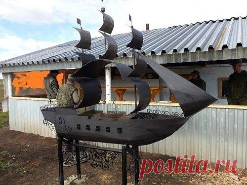 Необычные мангалы.