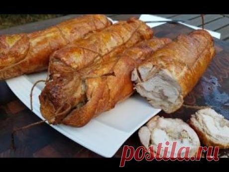 КОПЧЁНЫЕ РУЛЕТЫ ИЗ КУРИЦЫ
