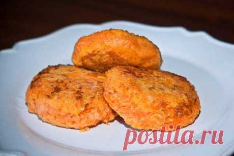 МОРКОВНЫЕ КОТЛЕТЫ