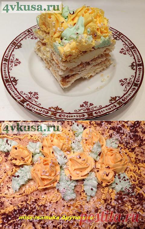 Торт Наполеон. Праздничный вариант. | 4vkusa.ru