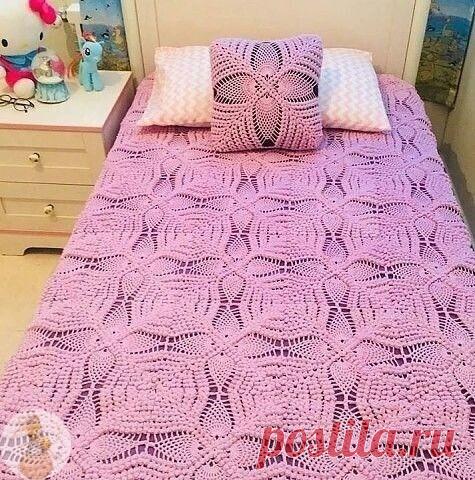 ​Восхитительный плед из оригинальных мотивов