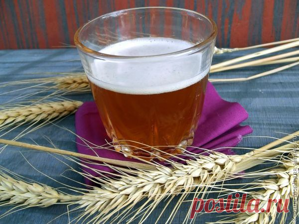 Квас из сухарей с изюмом и мятой | Ваши любимые рецепты