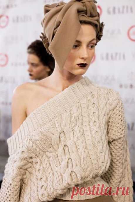 Рубан свитер с описанием, схемами и видео мастер-классом