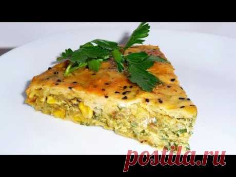 🔴БЫСТРЫЙ ПИРОГ С КАПУСТОЙ НА КЕФИРЕ ОЧЕНЬ ВКУСНО!🔴