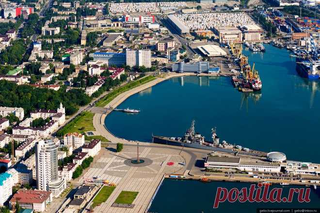 Новороссийск с высоты птичьего полета - Наука и жизнь