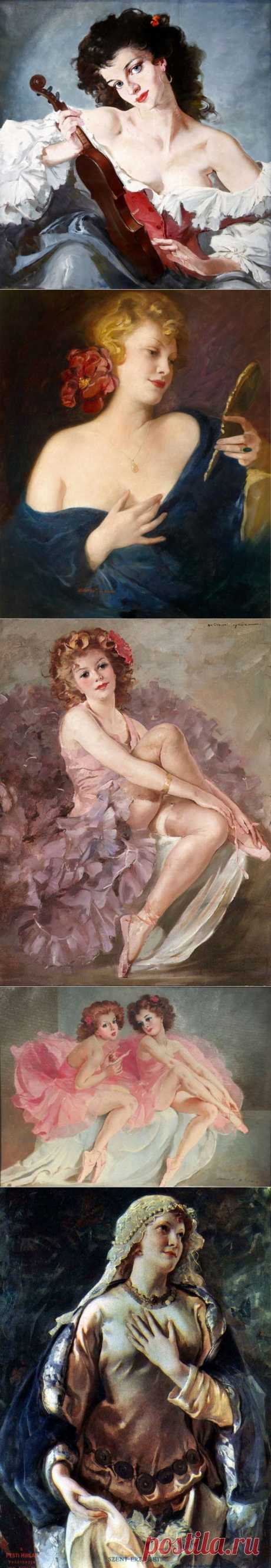Maria Szantho (Hungary, 1898-1984)... Ты не женщина, ты нежность, Ты любовь земная...