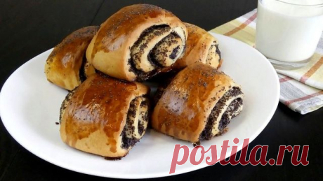 Маковые булочки – пошаговый рецепт с фотографиями