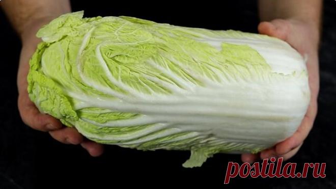 Быстро и невероятно Вкусно! Пекинская капуста