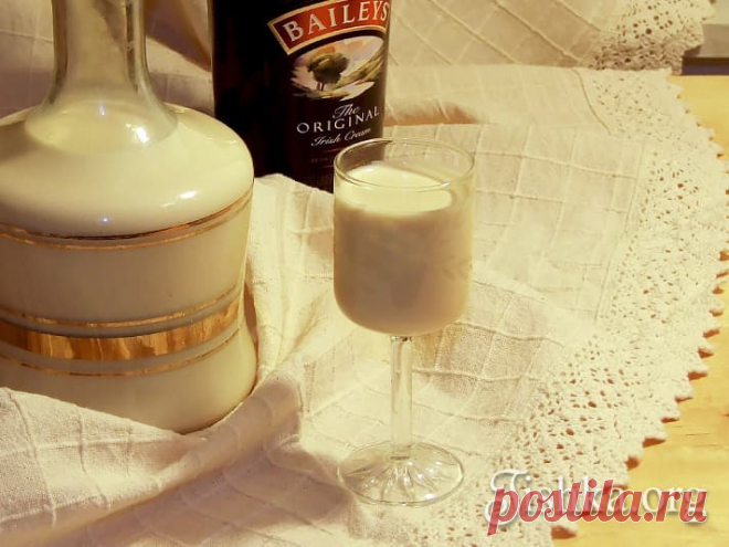 Домашний ликер Бейлиз (на коньяке).