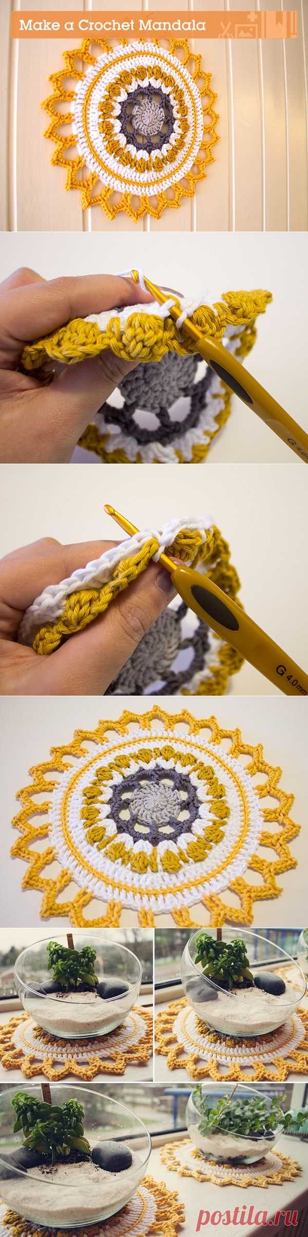 Make a Crochet Mandala For Your Home - Tuts+ Crafts & DIY Article