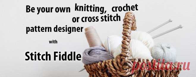 Stitch Fiddle is an online crochet, knitting and cross stitch pattern maker.