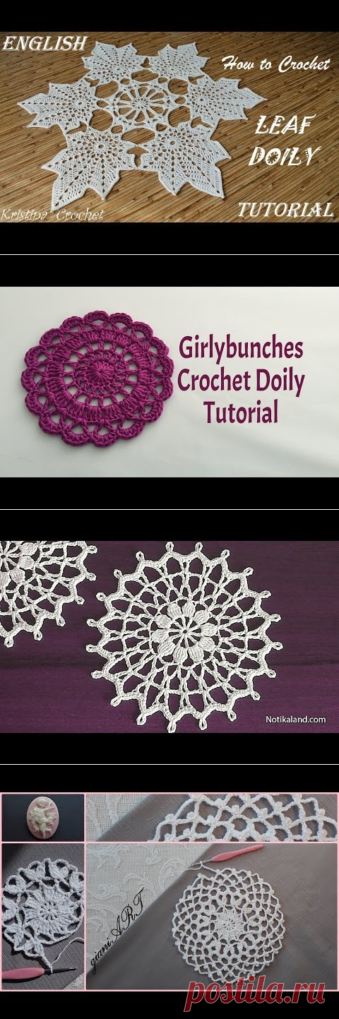 CROCHET Doily Tutorial for beginners How to crochet - YouTube
