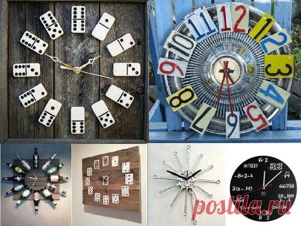 Оригинальные идеи для часов