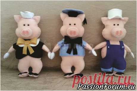 Хрюндели, хрюшки, свинюшки и свинята. Идейки к Новому году - запись пользователя финола (Алена Дерябина) в сообществе Болталка в категории Интересные идеи для вдохновения