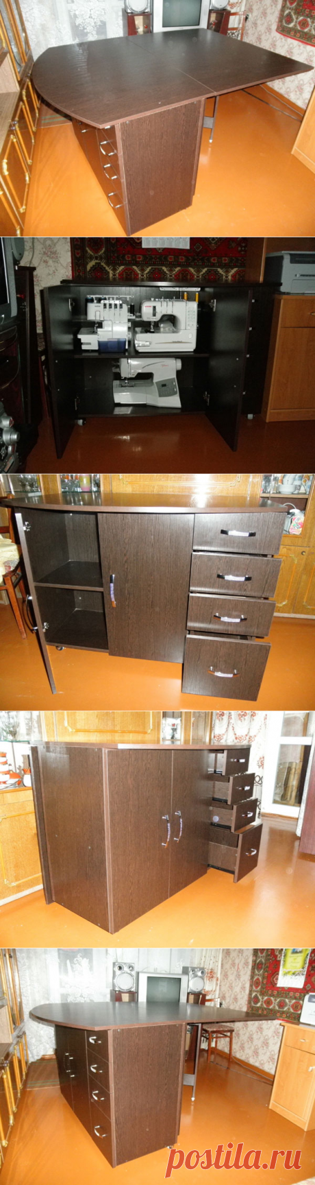 Стол для швейного оборудования. Ольга Рощина