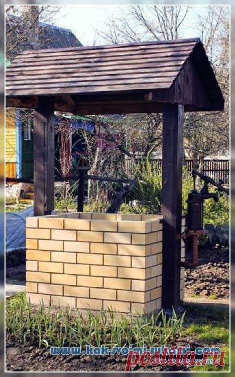 Декоративный колодец своими руками – 2 идеи
