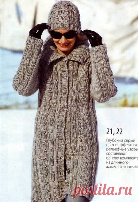 ВЯЗАНОЕ ПАЛЬТО / KNITTED COAT
https://ya-masterica.ru/post344048913/