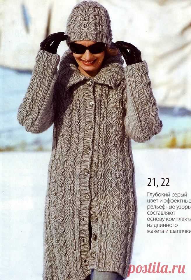 ВЯЗАНОЕ ПАЛЬТО / KNITTED COAT
http://ya-masterica.ru/post344048913/