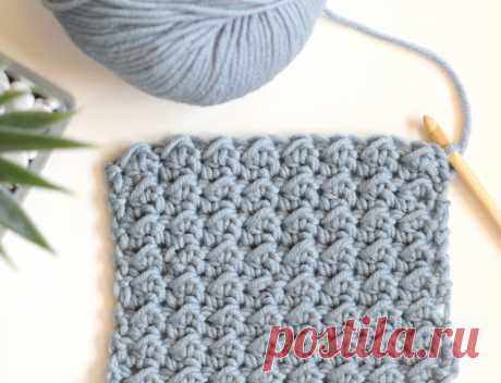 How To Crochet the Even Moss Stitch – Mama In A Stitch