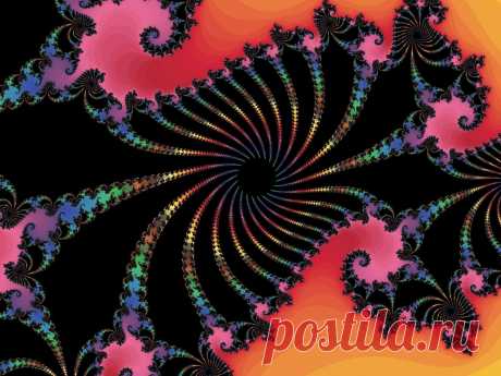 Black Fractal With Spirals  Free Stock Photo HD - Public Domain Pictures