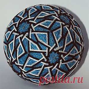 черно-белое на голубом