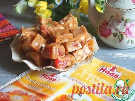 Ванильная помадка с орехами и цукатами - кулинарный рецепт