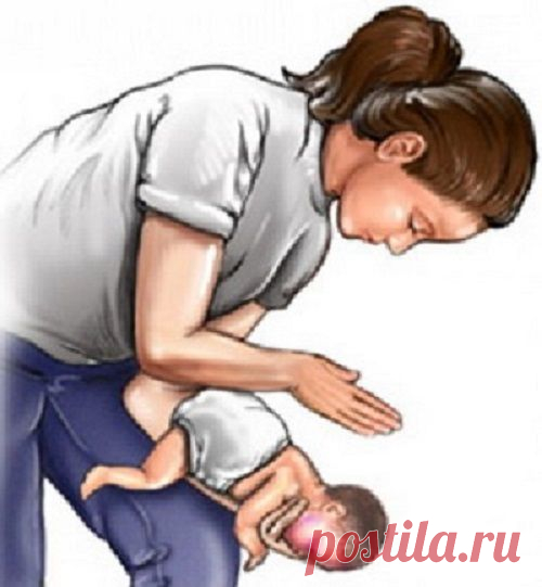 Что делать, если ребенок подавился