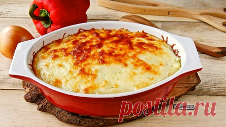 Рецепт ужина из картошки, сыра и яиц