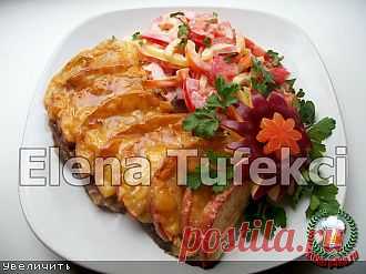 «Свинина запеченная с яблоками» (МК от Елены)