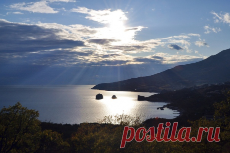 Вечер Гурзуфа.