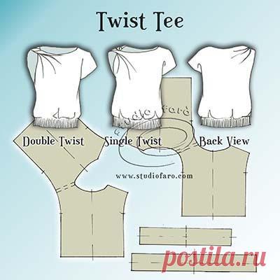 Pattern Insights - Twist Tee