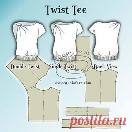 Pattern Insights - Twist Tee