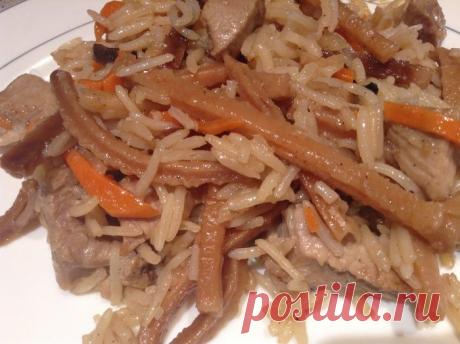 Аришта-плов | Foodbook.su Аришта- это своеобразный вид лапши (армянская кухня).