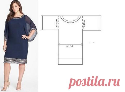 19 цельнокроеных модных выкроек для не умеющих шить! Для начинающих портных...
