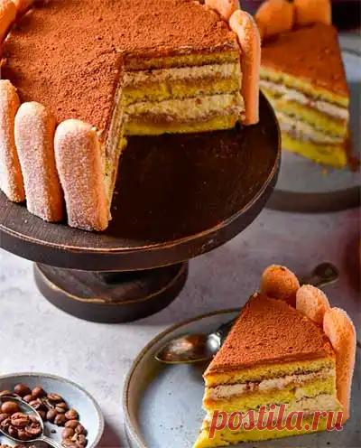 Тирамису на бисквитных коржах: приготовление, фото рецепт, ингредиенты