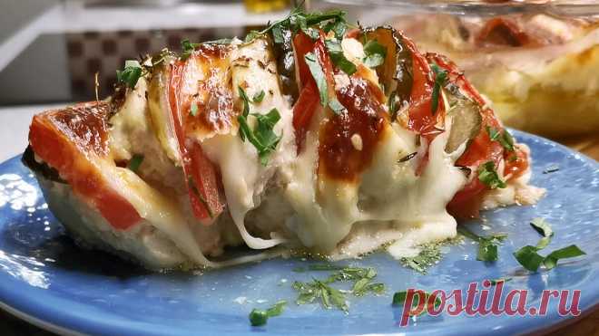 Куриная грудка у меня получается сочная и мягкая. Показываю, как приготовить с начинкой и красиво подать на праздничный стол | Розовый баклажан | Яндекс Дзен