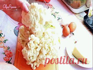 Цветная капуста в сырном кляре