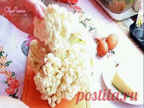 Цветная капуста в сырном кляре
