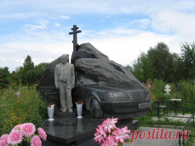 Надгробия русского криминала • НОВОСТИ В ФОТОГРАФИЯХ