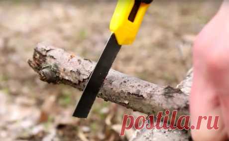 Как сделать классную карманную пилу из обычного макетного ножа